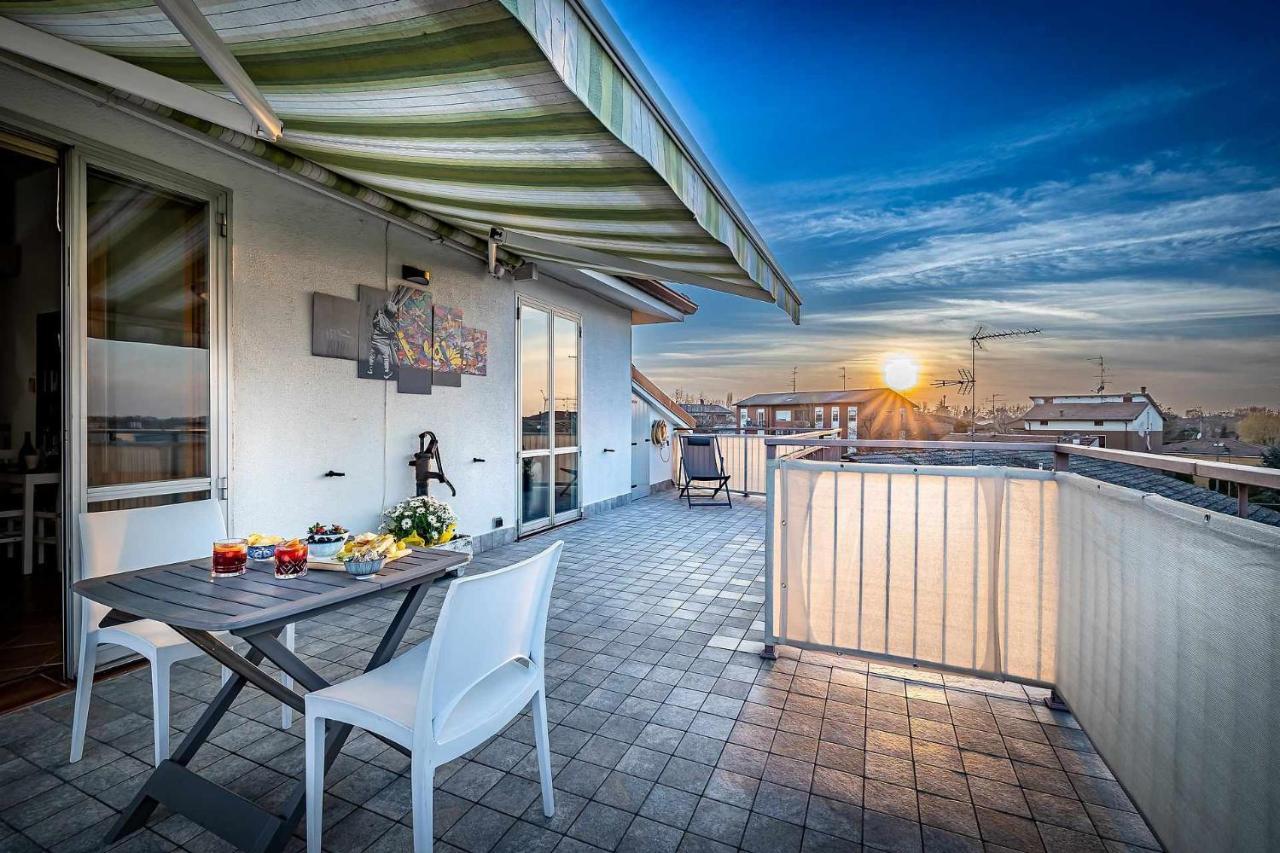 Il Terrazzo Sul Tramonto Apartment Bastiglia Luaran gambar